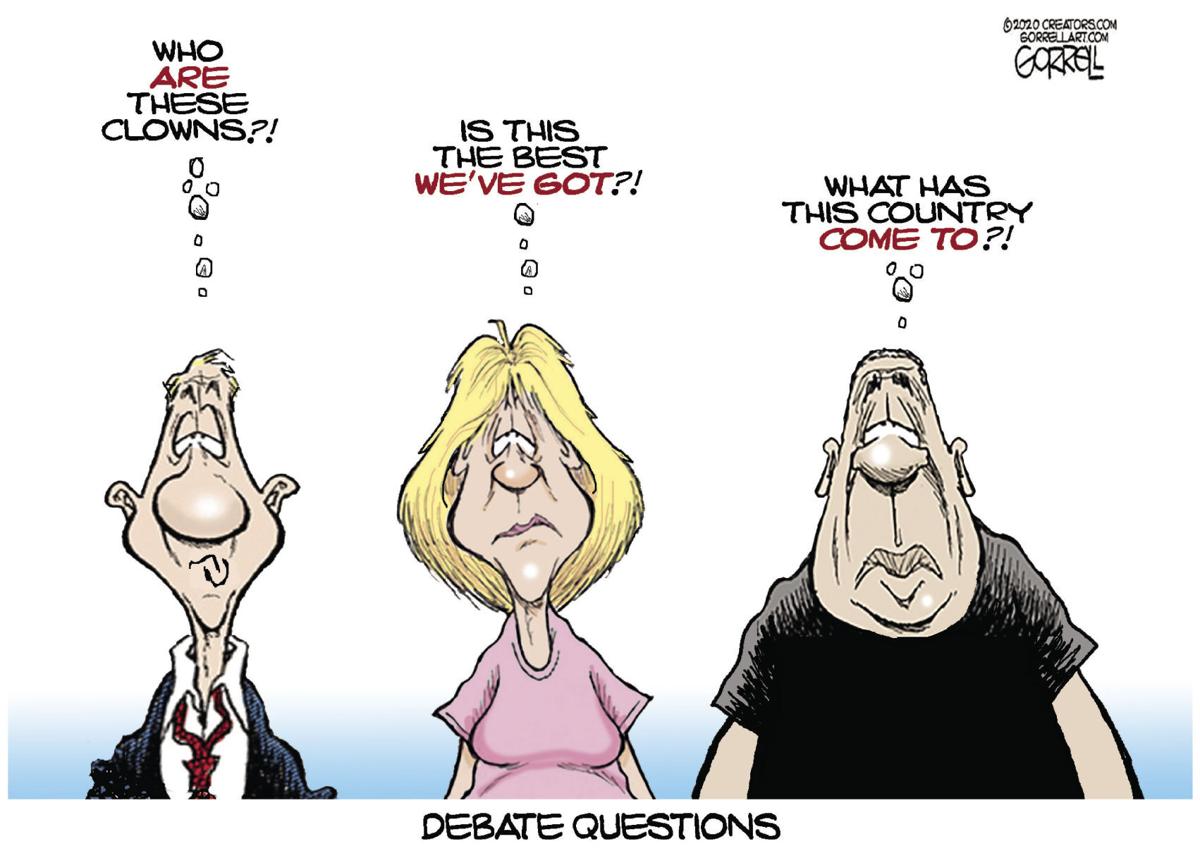 Cartoon Debate Questions Winchester Star Winchesterstar Com
