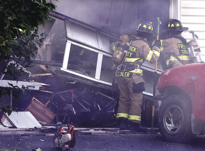 1 injured in house fire near Stephens City Frederick County