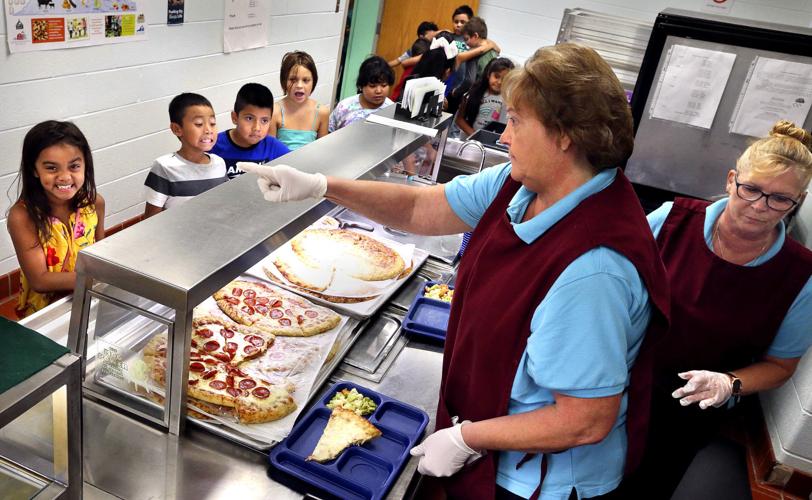 For school cafeteria workers, it's all about 'making the kids happy