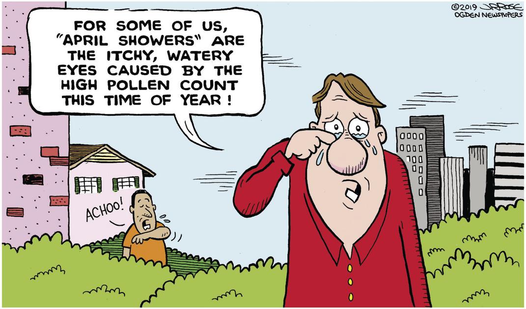 Cartoon April Showers Winchester Star Winchesterstar Com