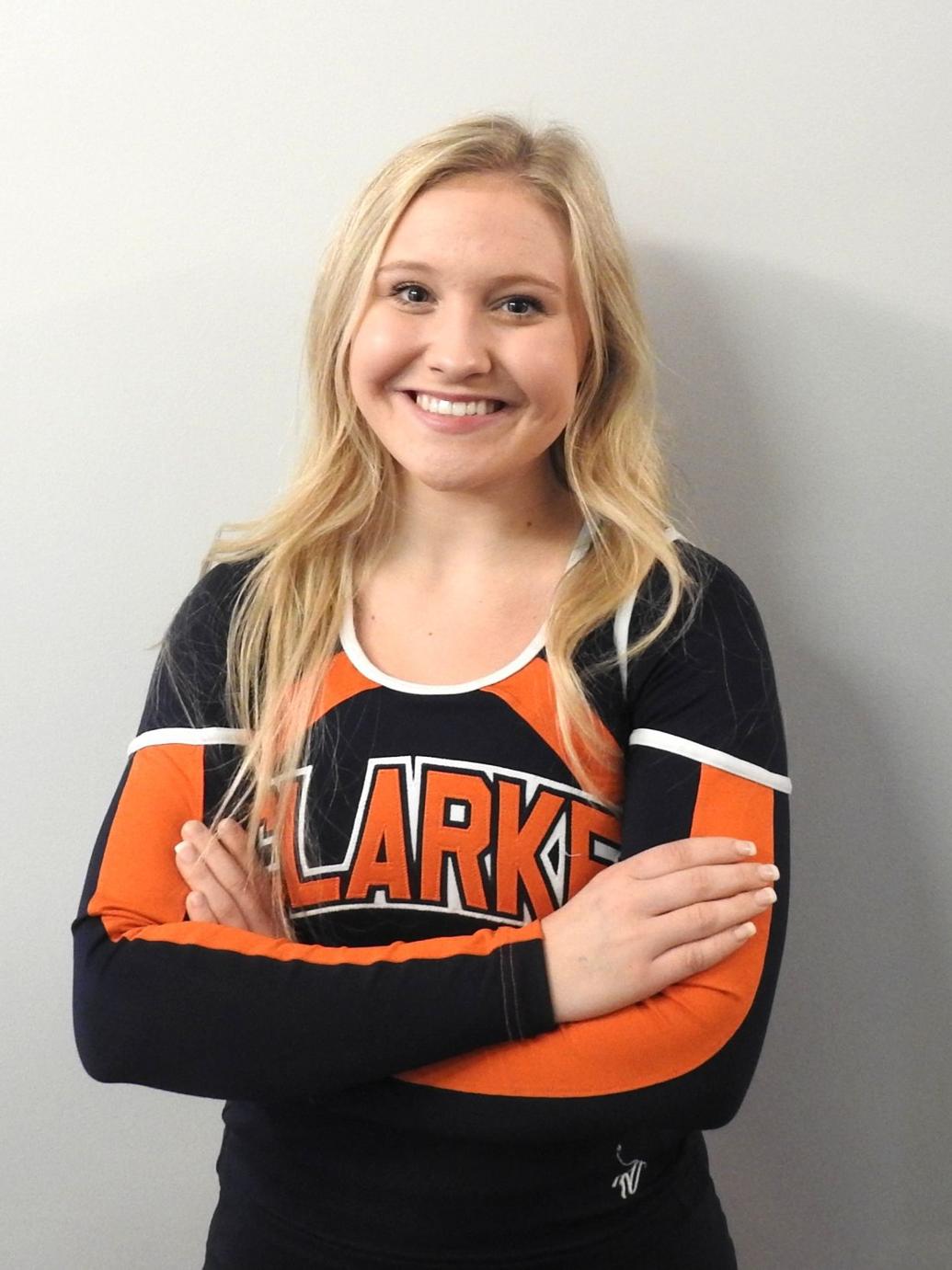 Athlete Spotlight Clarke County cheerleader Chloe Eichenlaub