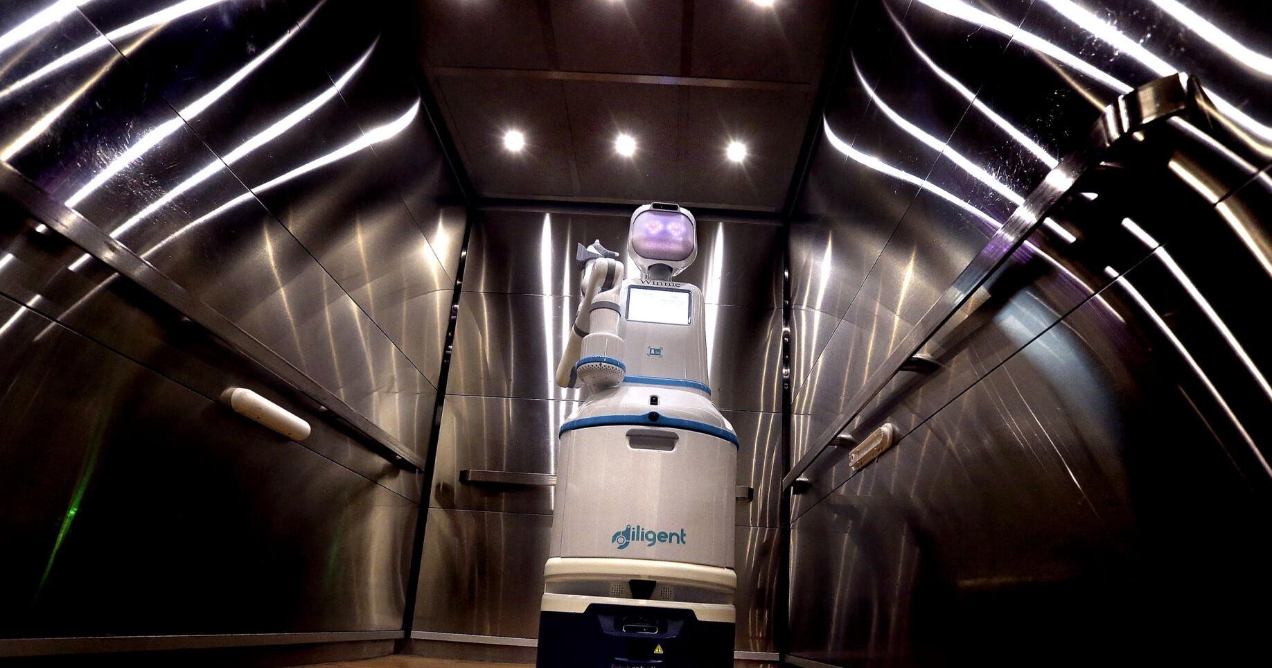Moxi robots approach one-year mark at Winchester Medical Center - Vimarsana News