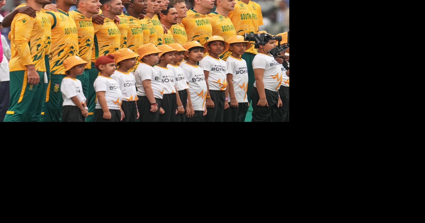 South Africa wins the toss, sends UAE into bat at cricket's T20 World Cup