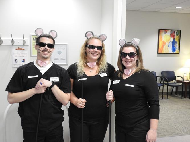 Oncology staff lifts the spirits of its patients on Halloween Winchester Star