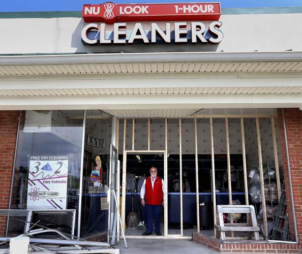 Car smashes dry cleaner window Winchester Star