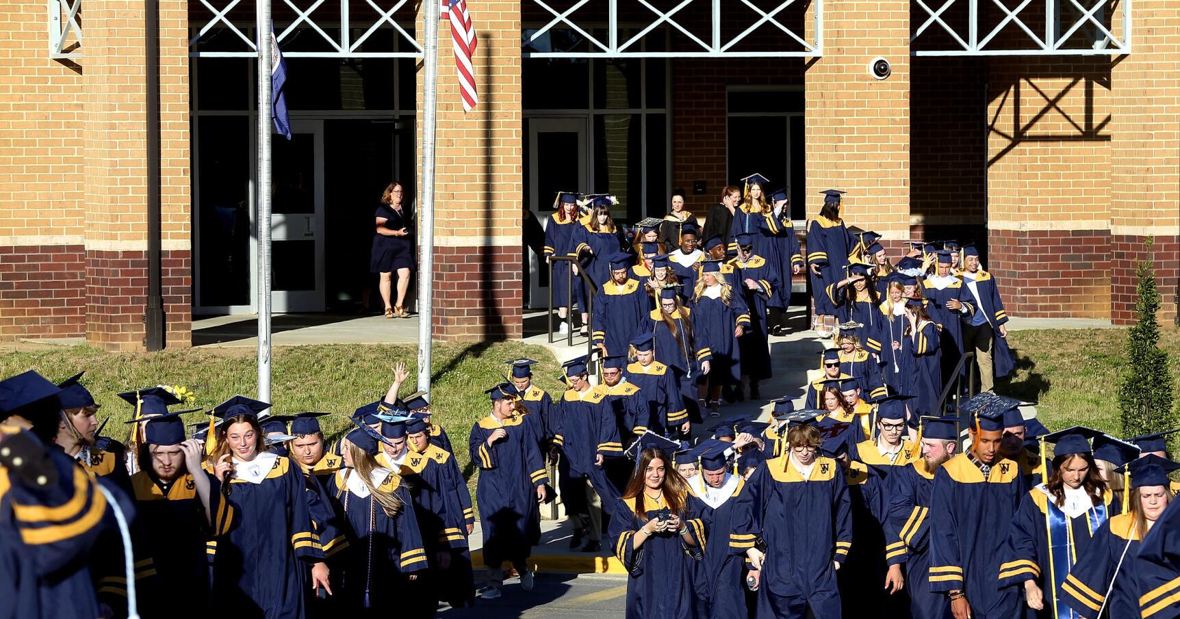 'Our final setting on the ridge': James Wood rounds out area high school graduations - Vimarsana News