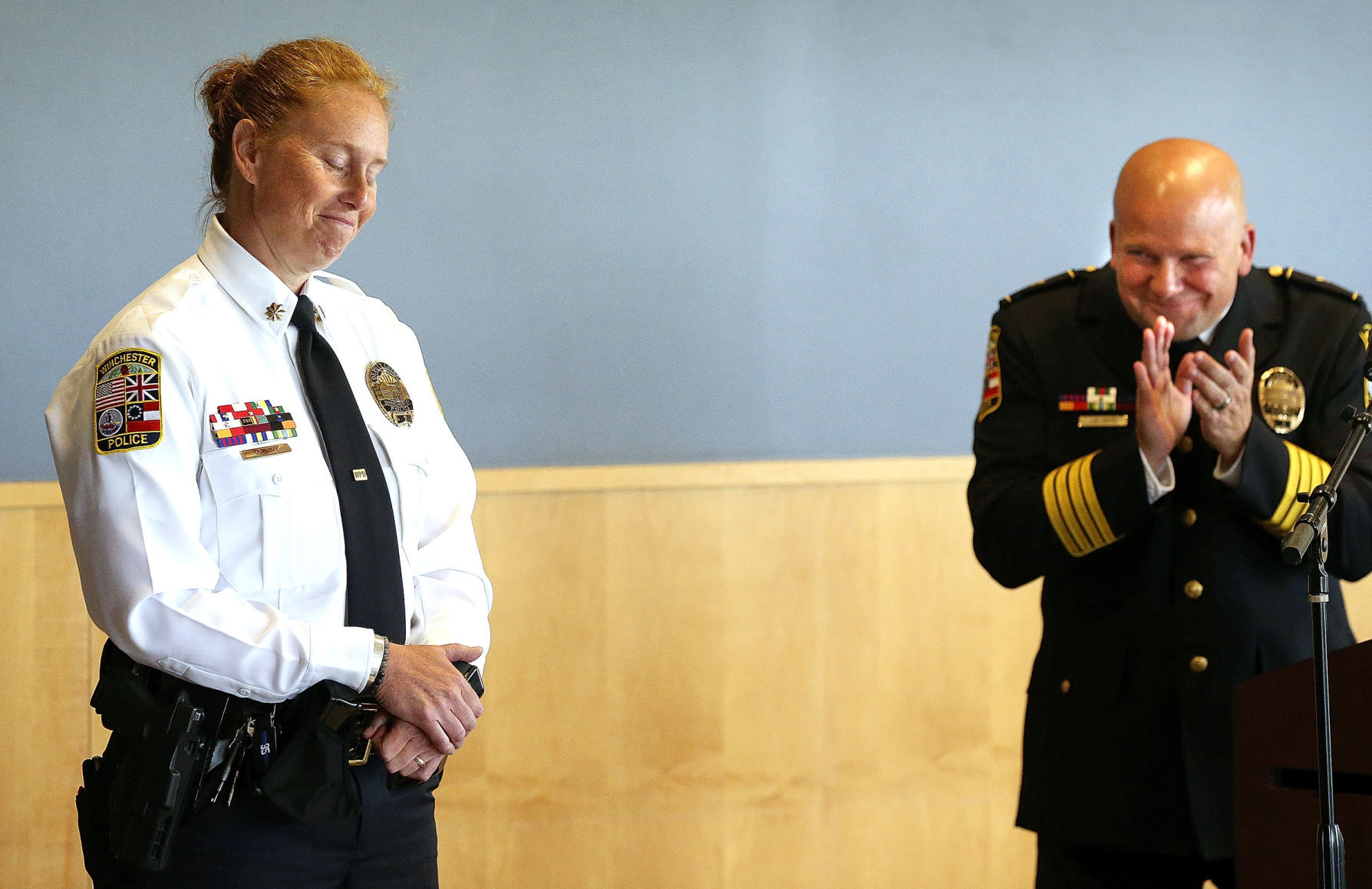 Officers saluted for courage under fire | Winchester Star
