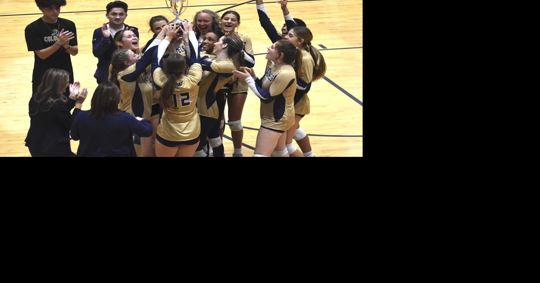 Colonels sweep Blacksburg for second straight region volleyball title