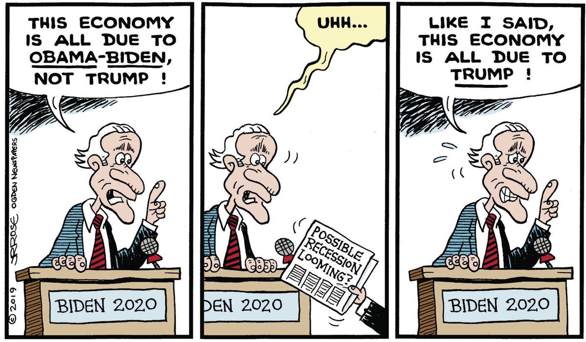 Cartoon Biden Economy Winchester Star Winchesterstar Com