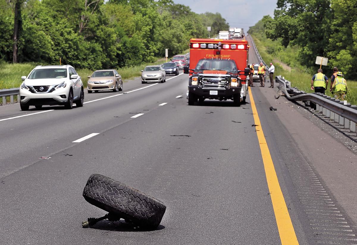 Afternoon crash ties up interstate News