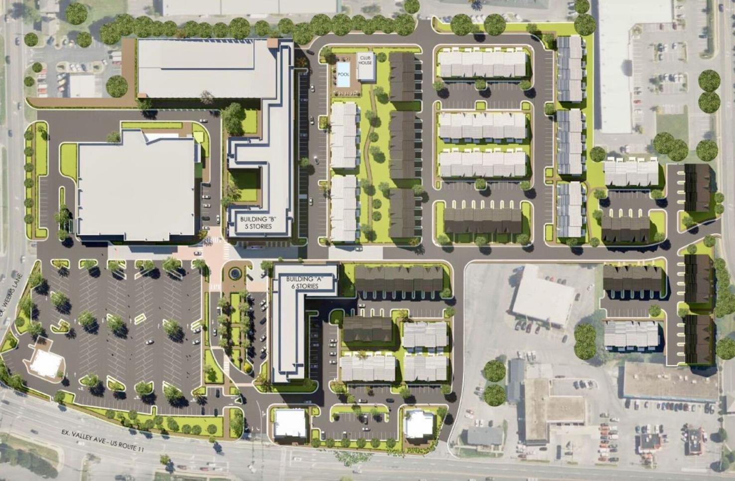 Developer presents plans for Ward Plaza's redevelopment Winchester