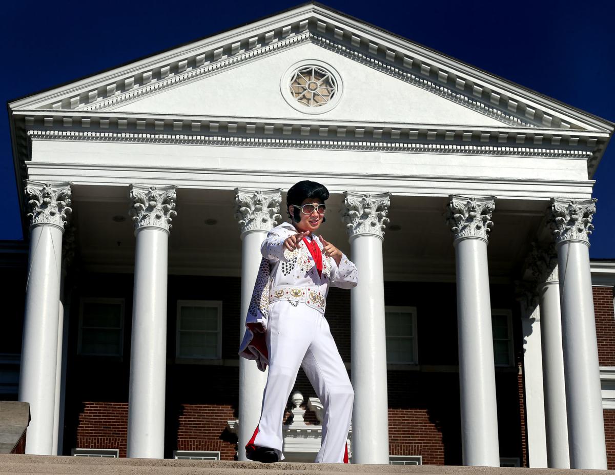 At Handley High School Elvis Is About To Leave The Building - 
