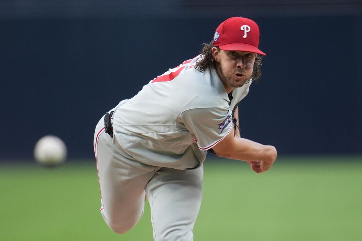 Phillies place starting pitcher Aaron Nola on the paternity list, recall Nolan Hoffman | Associated Press | winchesterstar.com