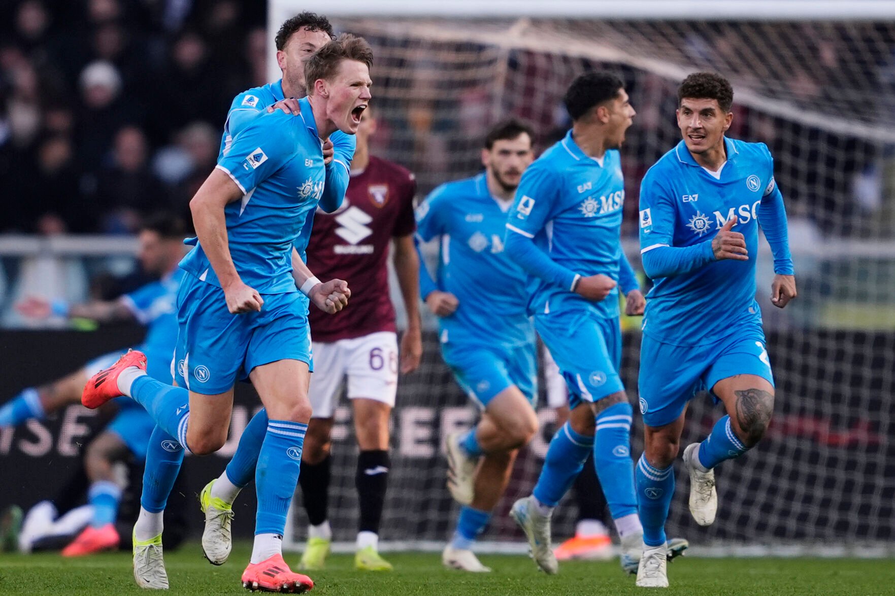 McTominay Goal Gives Serie A Leader Napoli Win Over Torino As Lazio ...