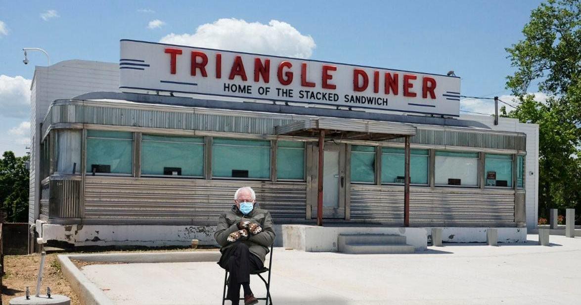 Bernie waiting for the Triangle Diner to reopen | | winchesterstar.com