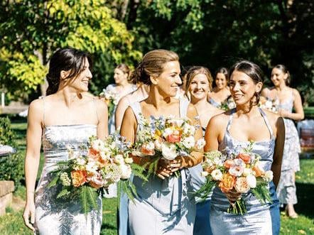 bridesmaid dresses winchester Mismatched Bridesmaid Dresses