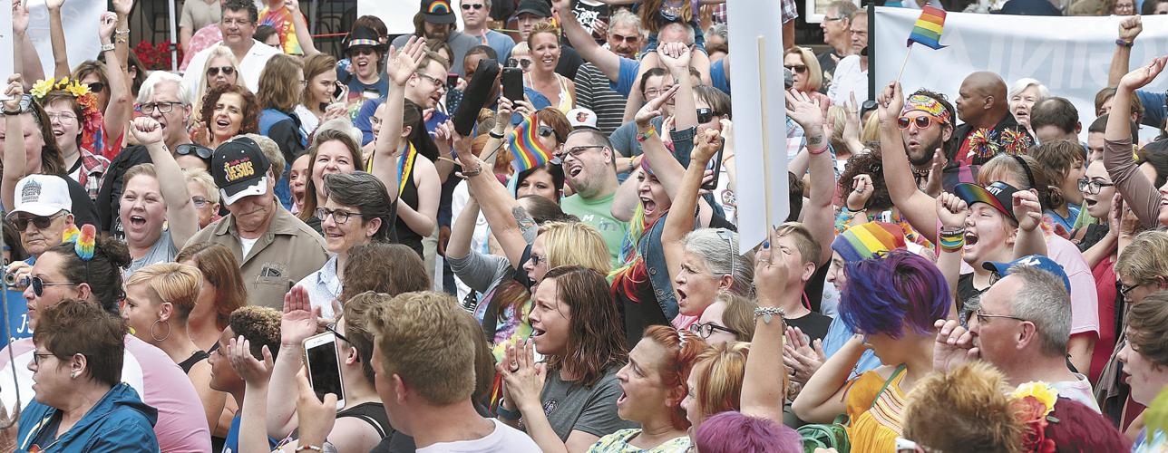 Rainbows, pride on display at first celebration News