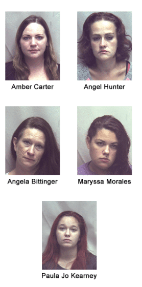 Five Women Arrested, Charged In Regional Prostitution Sting | News ...