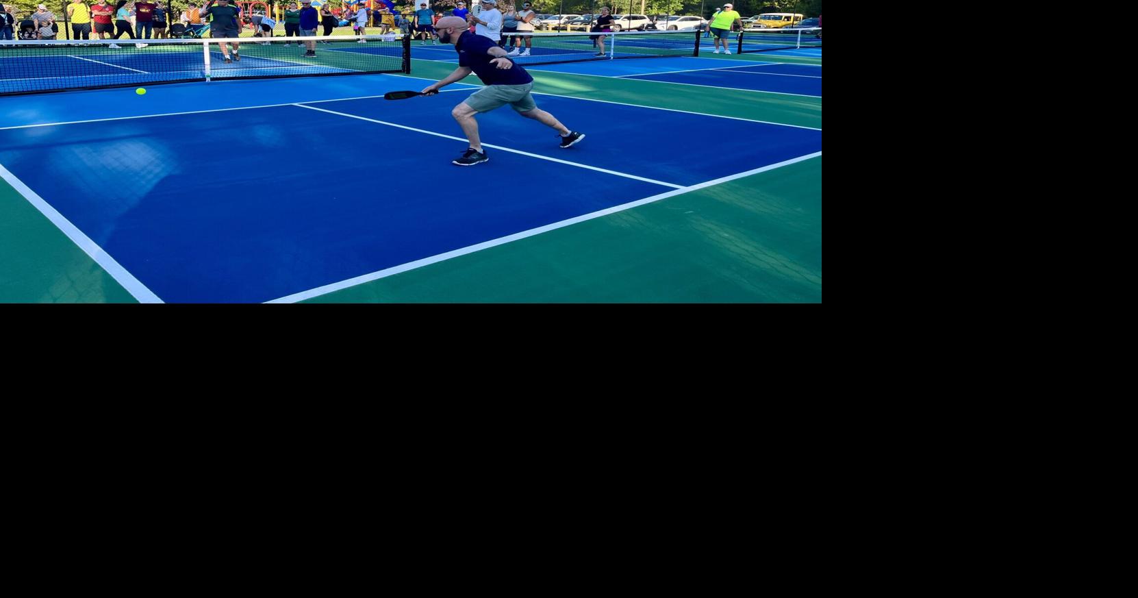 #39 I love pickleball #39 : New courts open in Jim Barnett Park Winchester