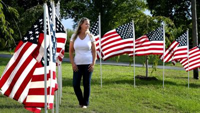 A tribute to fallen Marines