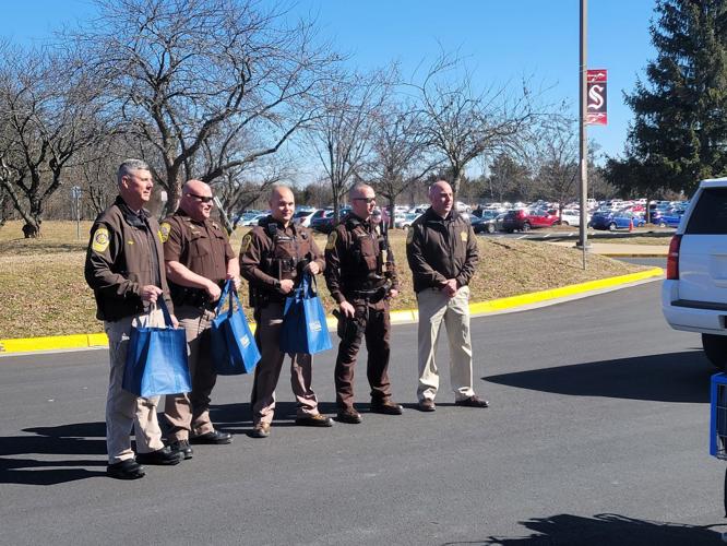 Sherando students supply Sheriff's Office with 50 care bags to help