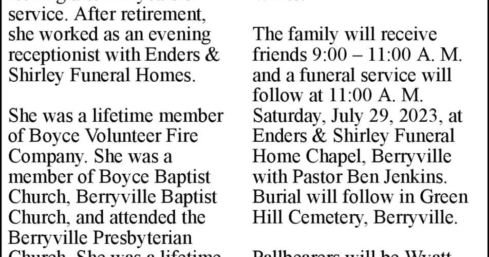 Barbara A. Morris Obituaries