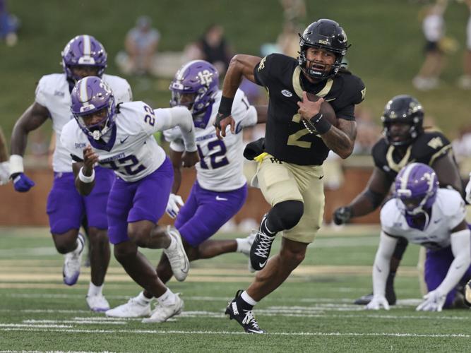 W Carolina Wake Forest football
