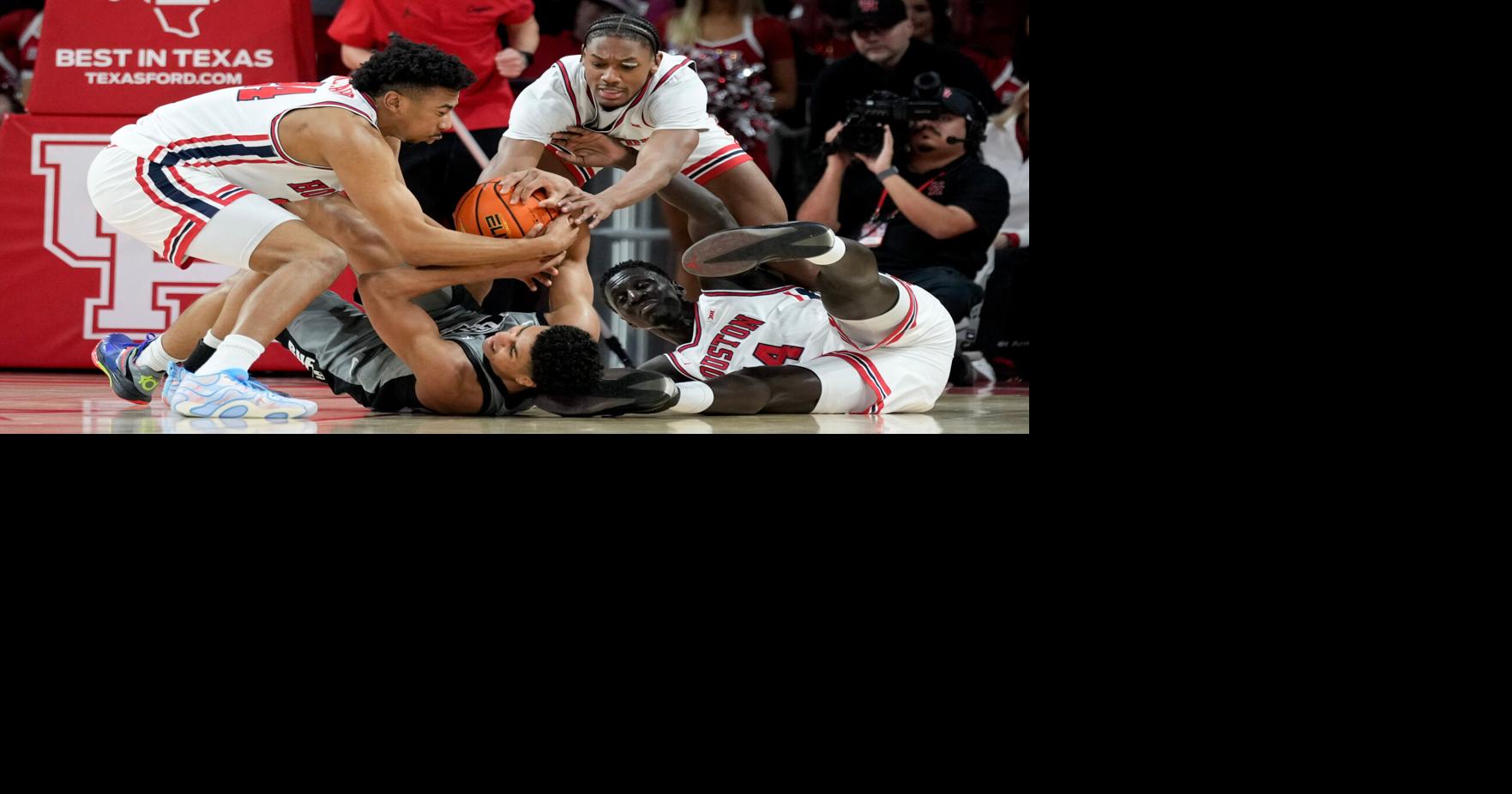 No. 5 Houston takes out the frustration of 3 straight losses with a 102-62 win over Colorado