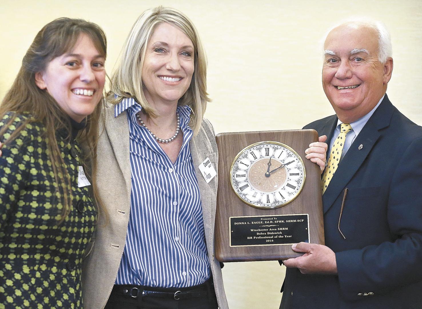 Director of human resources wins award Winchester winchesterstar com