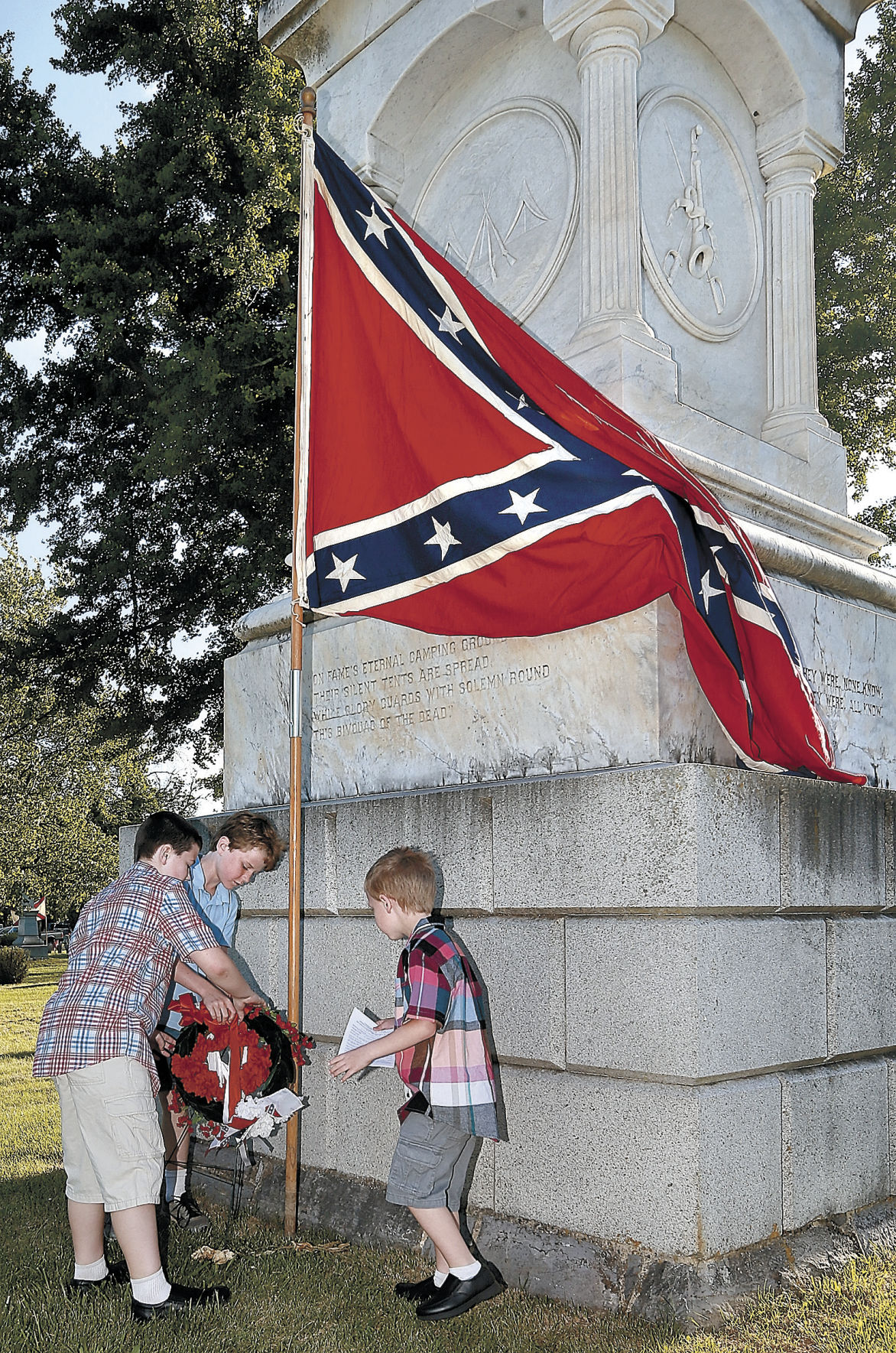 Community participates in 151st annual Confederate Memorial Day Service