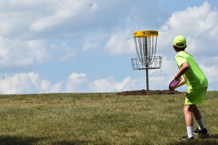 Kids now have their own disc golf course at Sherando Park Winchester