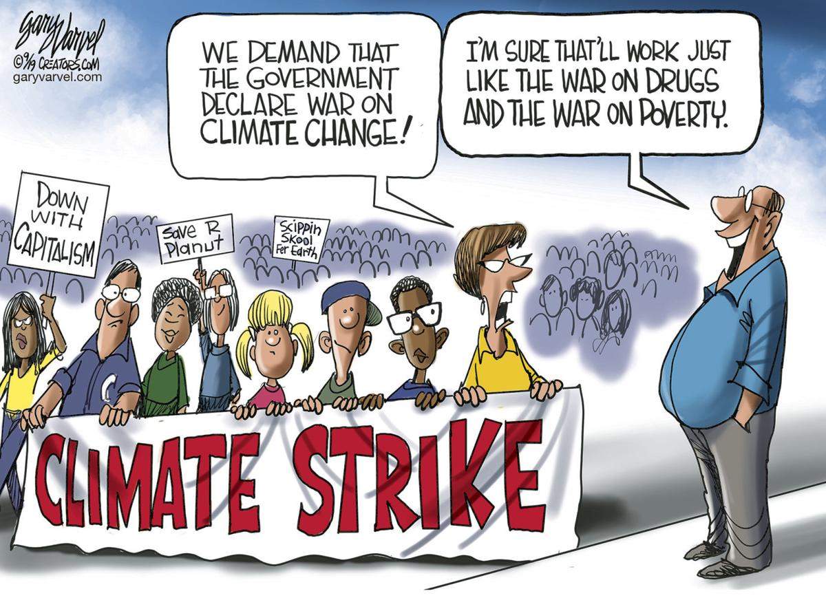 Cartoon: War on Climate change | Winchester Star | winchesterstar.com