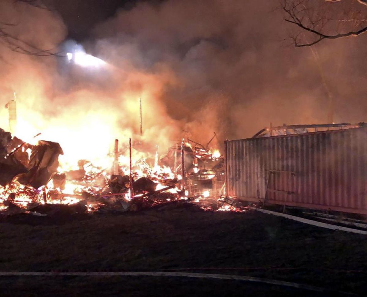 Pre Civil War Barn Gutted In Fire Winchester Star