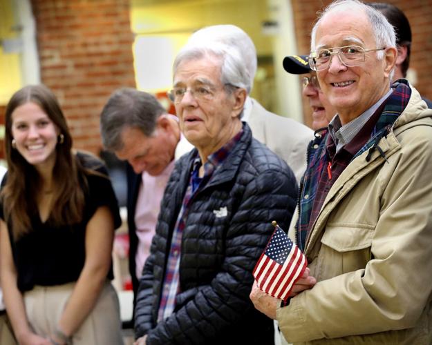 'Honor, discipline, teamwork' Handley celebrates Veterans Day with