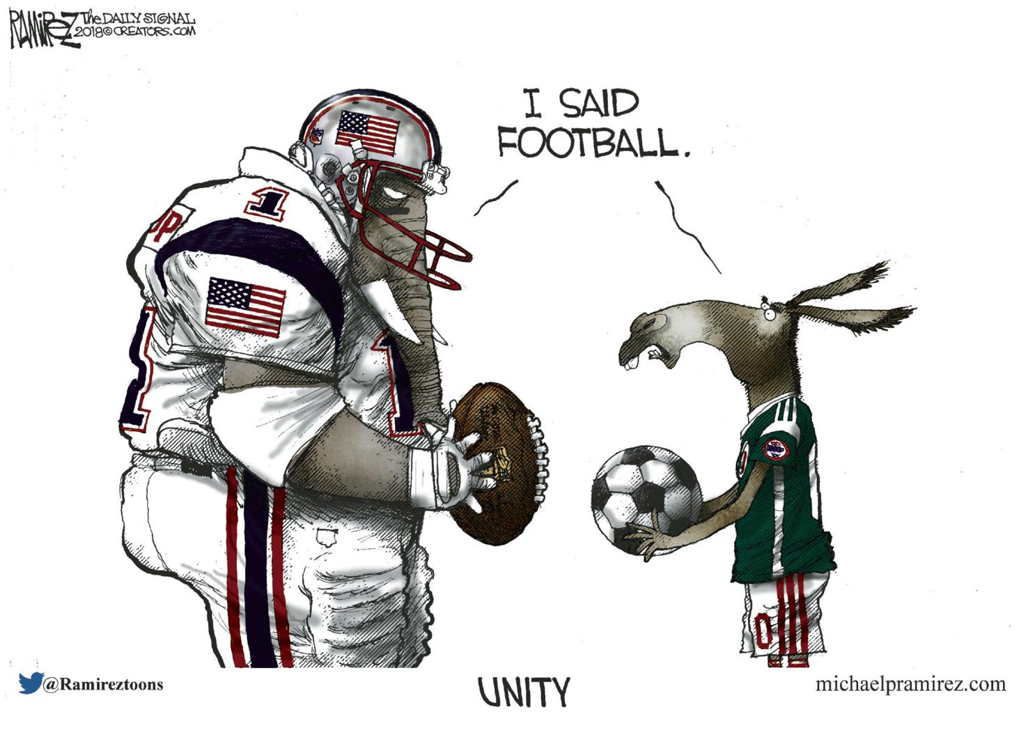 Cartoon Political football Cartoons