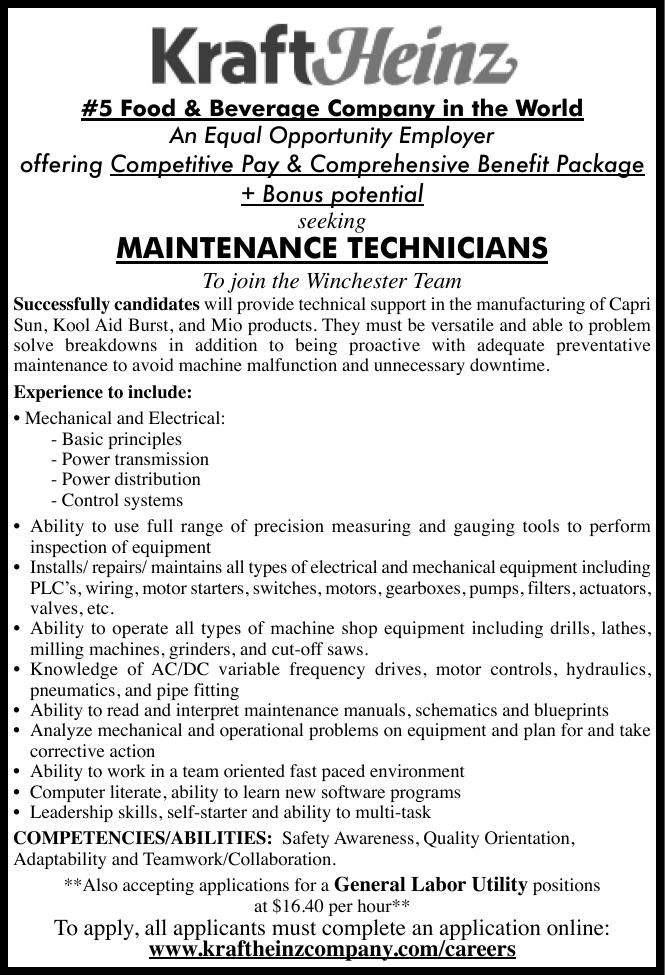 Kraft Heinz Employment