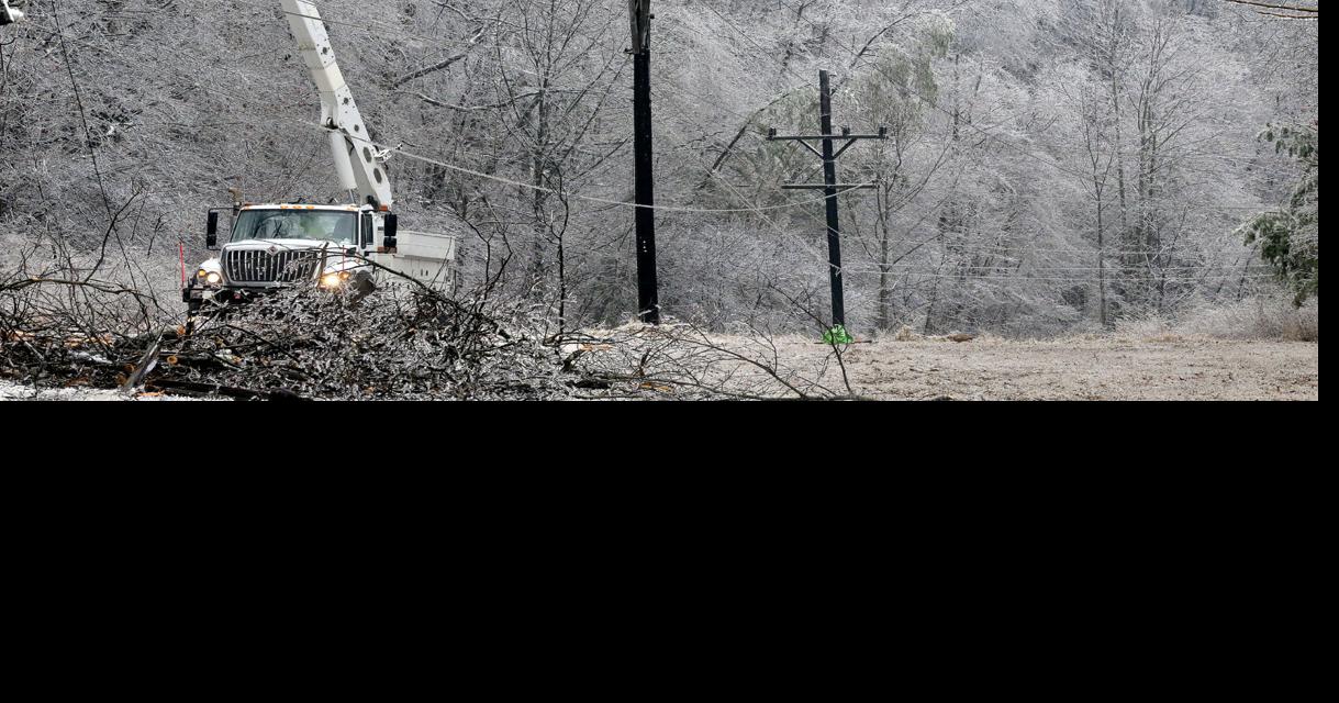 Icy wonderland leaves thousands without electricity Winchester Star