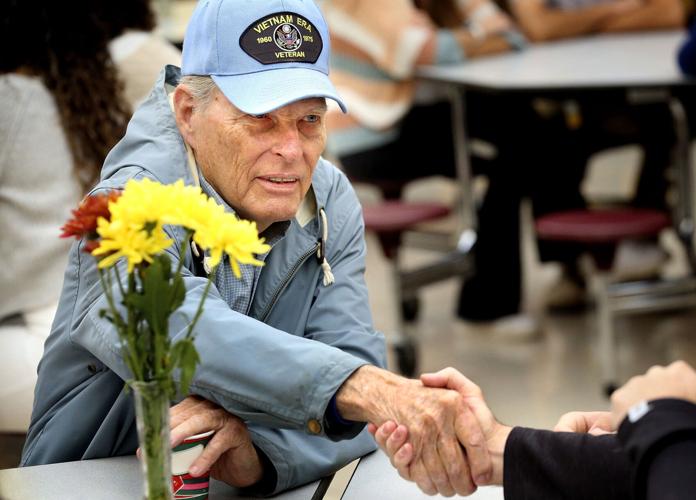 'Honor, discipline, teamwork' Handley celebrates Veterans Day with