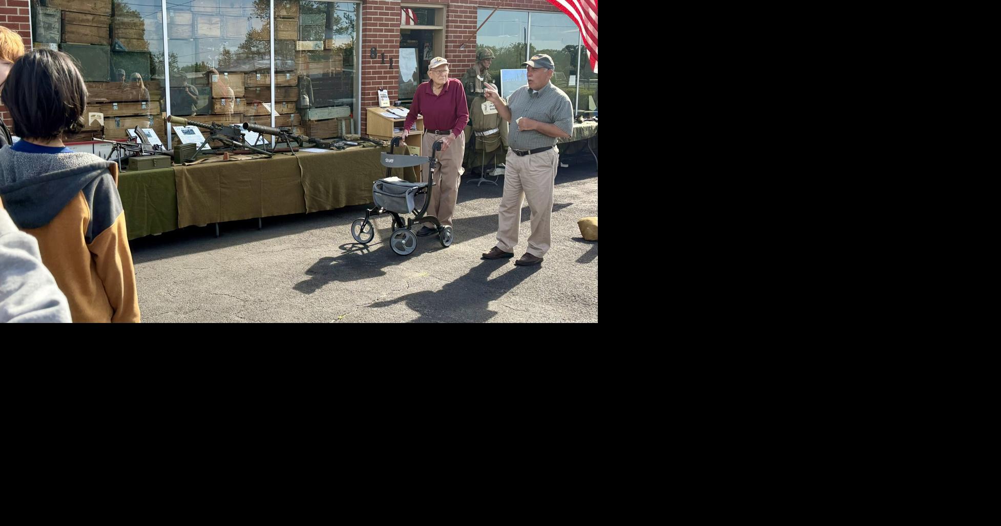 Field trip helps military history to come alive for students