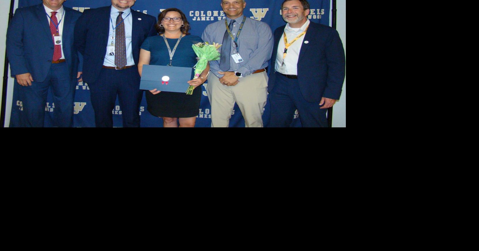 Grumbacher is FCPS Teacher of the Year Winchester Star