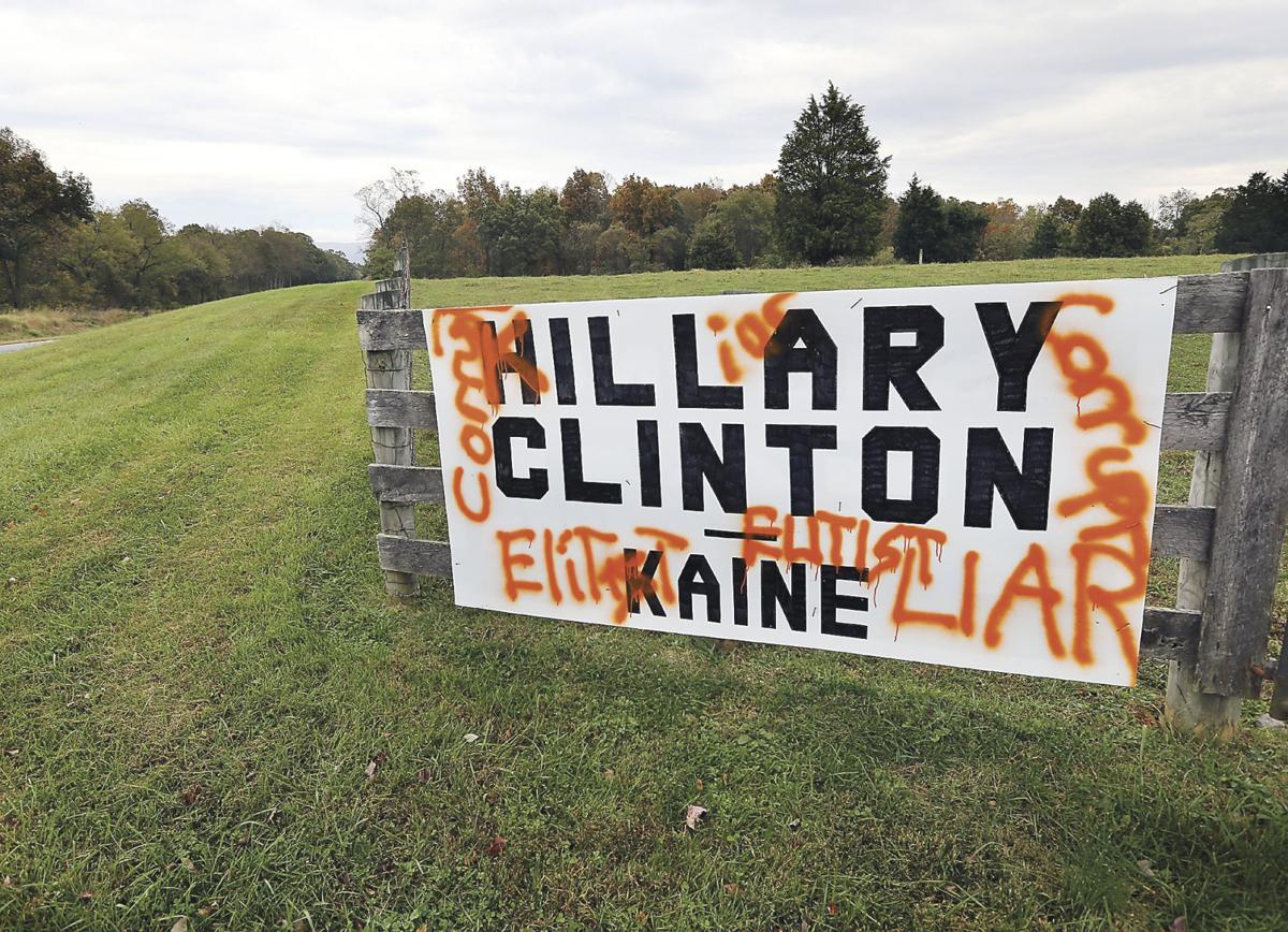 Political sign vandalism, theft abundant | News | winchesterstar.com