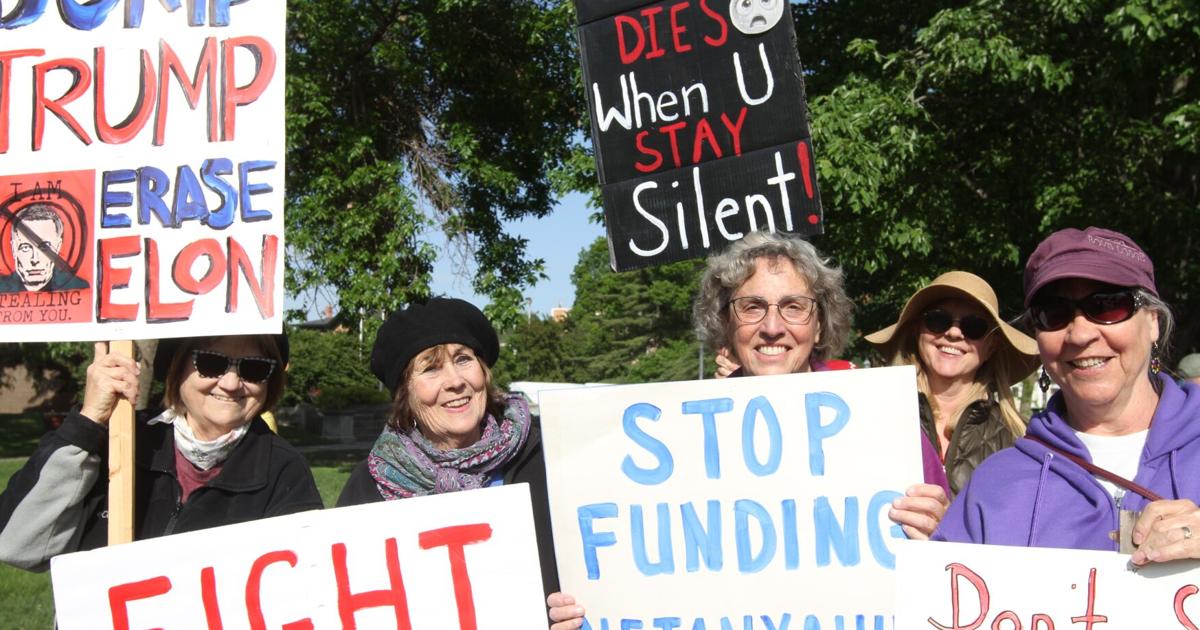 At weekly protests, citizens speak out
