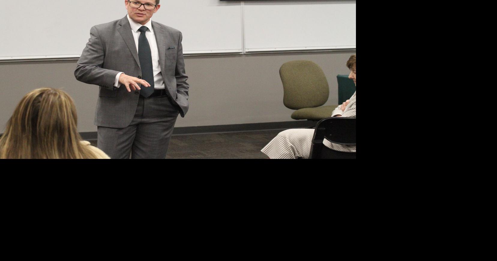 College president hopefuls visit with Southeast, community