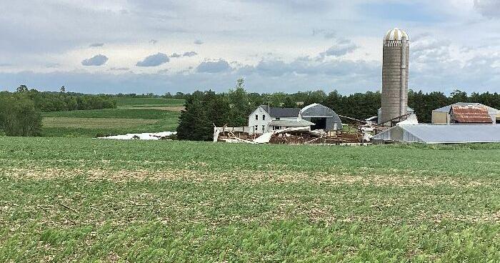 Buildings destroyed, none hurt in tornado - Vimarsana News