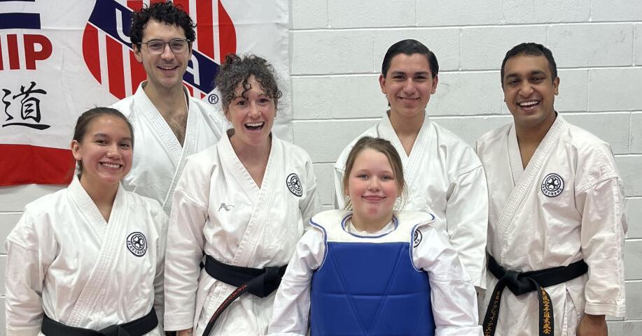 Winona karate students compete in Iowa