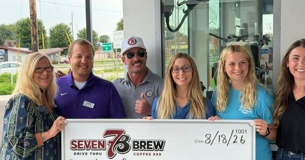 New 7 Brew donates over $8K to HCO