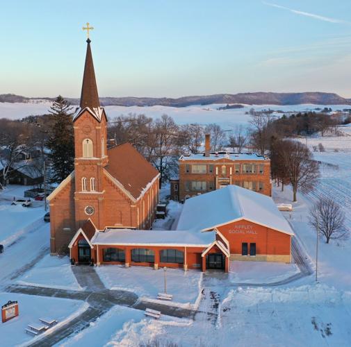 Rippley Social Hall completed at St. Boniface in Waumandee Community