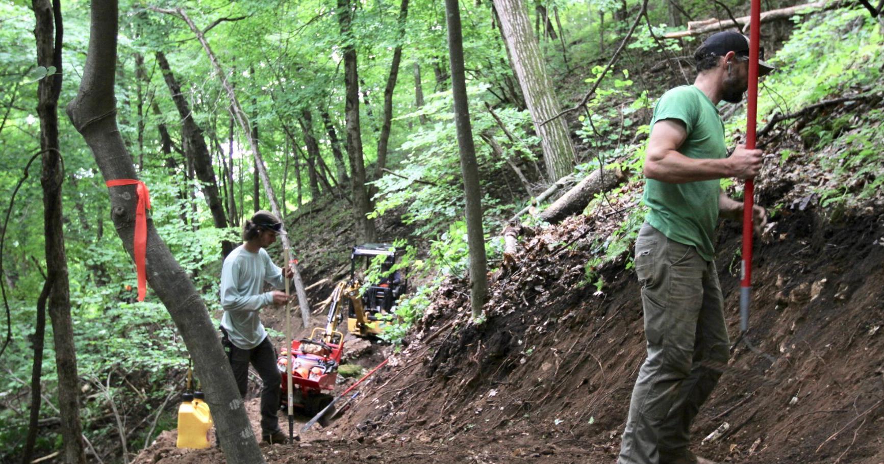 Long-awaited trail work underway - Vimarsana News