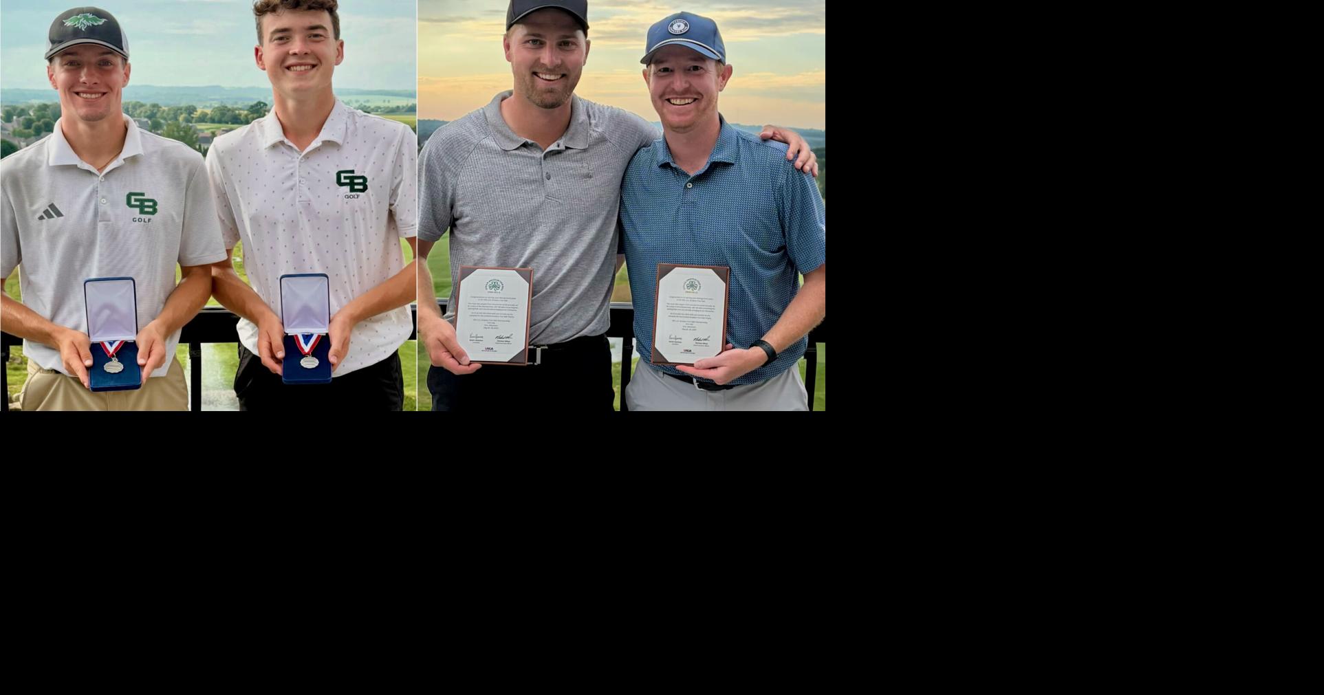 Lincoln Hottmann continues recovery from serious illness as he, UWGB teammate Brett Wieland top qualifying for 2027 U.S. Amateur Four-Ball