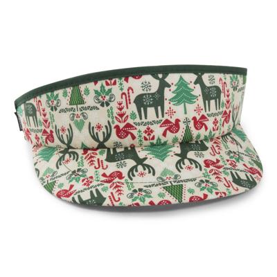 Day 8 Wisdotgolf S 12 Days Of Christmas Golf Gift Ideas Finally An Ugly Holiday Golf Visor To Go With Your Seater The 19th Hole Wisconsin Golf